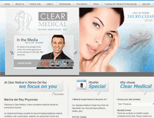 Tablet Screenshot of clearmd.com